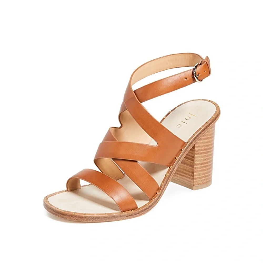 Joie Onfer Tan Leather Sandals